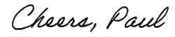 Signature Paul Smith